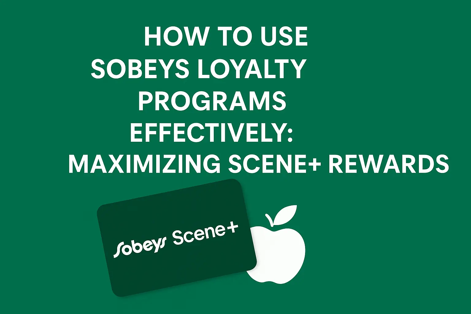 How to Use Sobeys Loyalty Programs Effectively? - www.sobeys.com/mysobeys